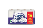 Velvet Classic Quilted 16 Roll Value Pack Toilet Paper
