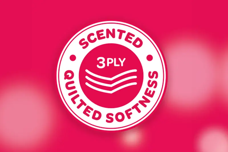 Slider main image for Velvet Classic Quilted Floral Fantasia Toilet Roll 2