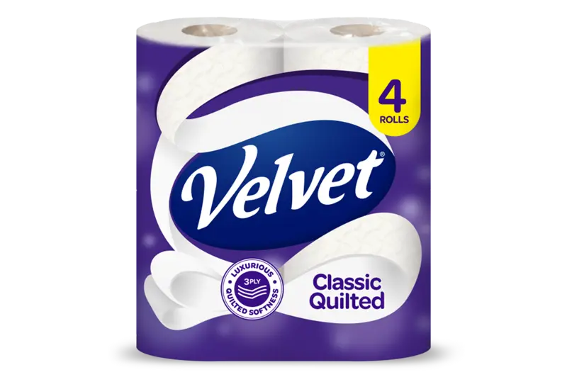 Slider main image for Velvet Classic Quilted Toilet Roll 4