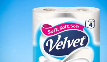 Velvet Comfort Toilet Tissue