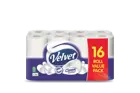 Velvet Classic Quilted 16 Roll Value Pack Toilet Paper