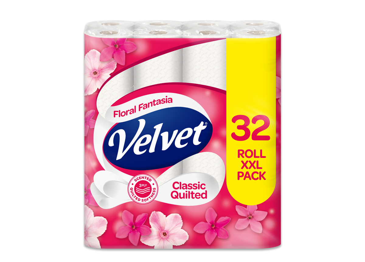 Image for section Velvet Scented Toilet Roll